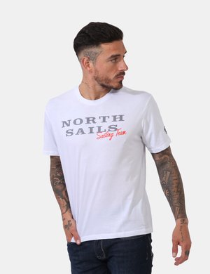T-shirt uomo scontata - T-shirt North Sails Bianco