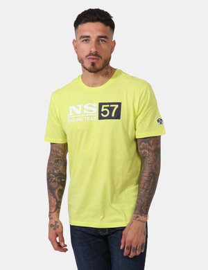 Abbigliamento uomo scontato - T-shirt North Sails Lime