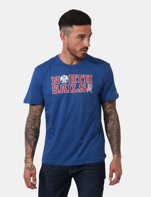 Abbigliamento uomo scontato - T-shirt North Sails Blu