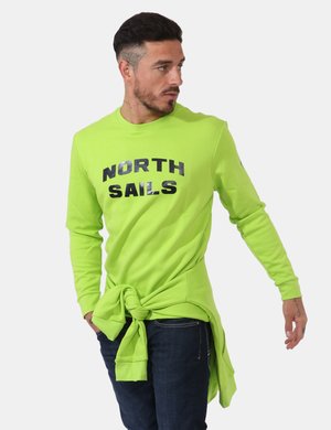 Abbigliamento uomo scontato - Felpa North Sails Lime