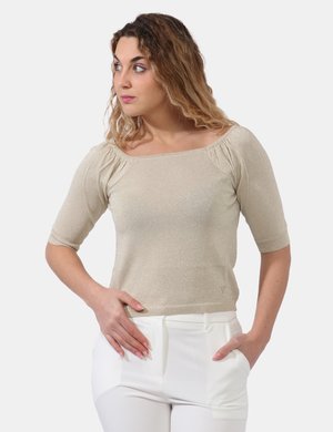Maglie Yes Zee scontate donna - Maglia Yes Zee Beige