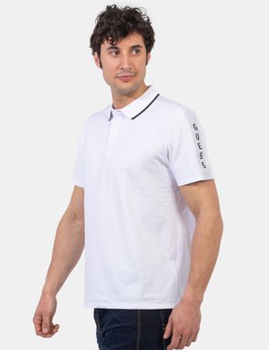 t-shirt Guess uomo scontata - Polo Guess Bianco