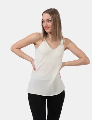 T-shirt da donna scontata - Top Vougue Bianco