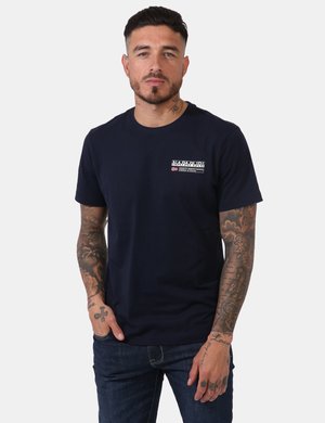 Napapijri uomo outlet - T-shirt Napapijri Blu