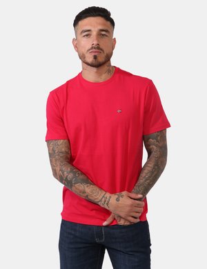 Abbigliamento uomo scontato - T-shirt Napapijri Rosso