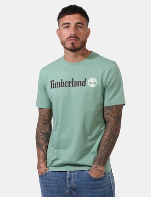 T-shirt uomo scontata - T-shirt Timberland Verde