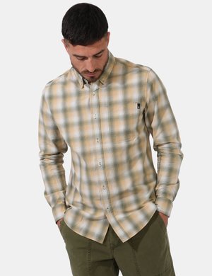 outlet camicia da uomo scontata - Camicia Timberland Giallo