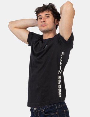 Abbigliamento uomo scontato - T-shirt Plein Sport Nero