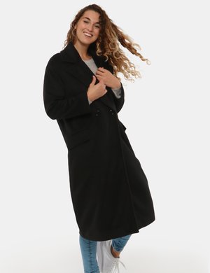 Outlet cappotti e giacche Vougue da donna scontate - Cappotto Vougue lungo con bottone lavorato