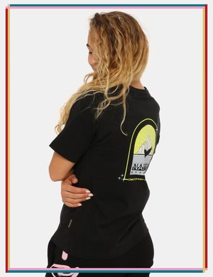 Abbigliamento donna scontato - T-shirt Napapijri nero