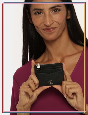 Accessorio moda Donna scontato - Portafoglio Calvin Klein nero