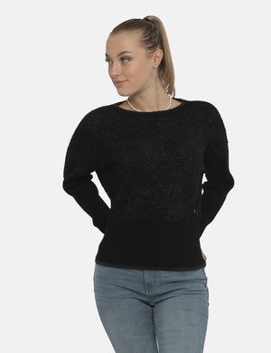 Maglie Yes Zee scontate donna - Maglione Yes Zee nero