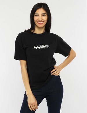 T-shirt da donna scontata - T-shirt Napapijri con logo