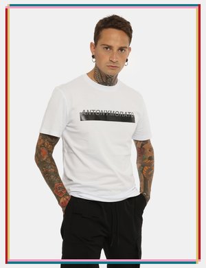 Abbigliamento uomo scontato - T-shirt  Antony Morato bianco