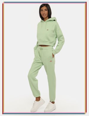 Abbigliamento donna scontato - Pantaloni Dickies felpati verde