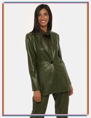 Abbigliamento donna scontato - Blazer Caractere verde