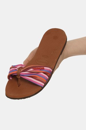 Sandali da donna scontati - Infradito Havaianas a fascia rigata