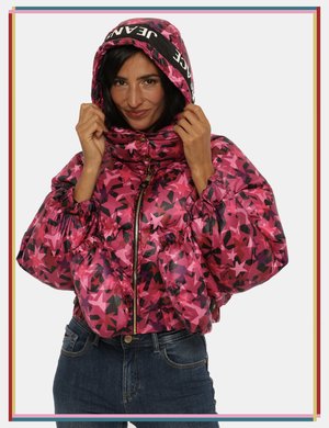 Piumino Versace Jeans Couture rosa