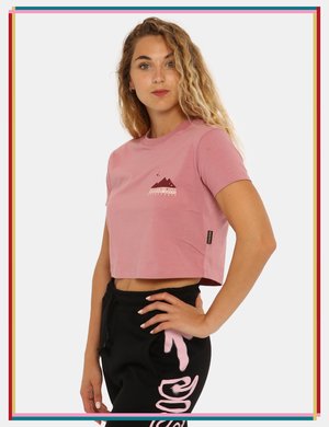 Abbigliamento donna scontato - T-shirt  Napapijri rosa