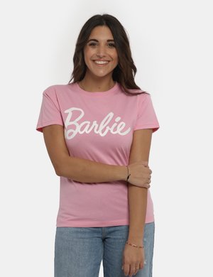 Abbigliamento donna scontato - T-shirt Barbie panna