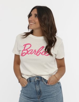 maglia donna elegante scontata - T-shirt Barbie rosa