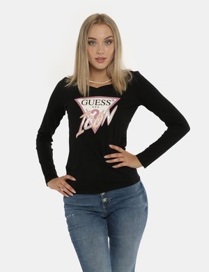 Abbigliamento donna Guess scontato - T-shirt Guess nero