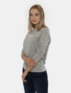 Abbigliamento donna scontato - T-shirt Pepe Jeans grigio