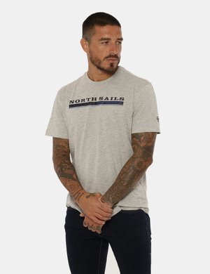 Abbigliamento uomo scontato - T-shirt North Sails grigio