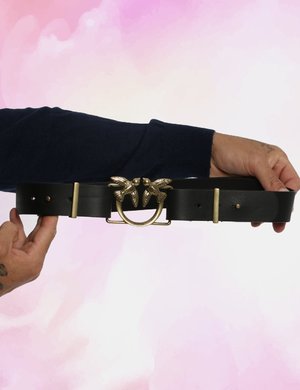 Accessorio moda Donna scontato - Cintura Pinko nera