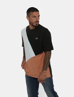 Fred Perry uomo outlet - T-shirt Fred Perry fantasia a riquadri