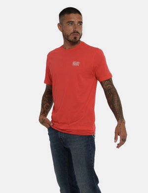 Abbigliamento uomo scontato - T-shirt Armani rosso