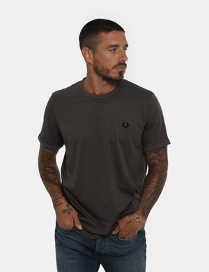 Abbigliamento uomo scontato - T-shirt Fred Perry grigio