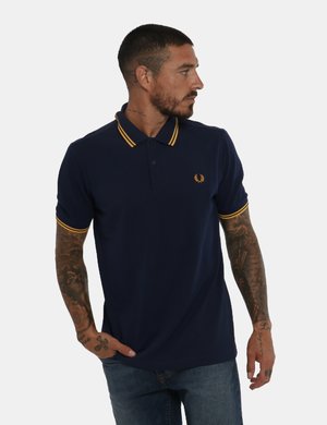 T-shirt Fred Perry uomo scontate  - Polo Fred Perry blu