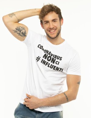 T-shirt uomo scontate online - T-shirt Seconda Strada in cotone