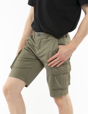 Outlet pantaloni uomo scontati - Bermuda Fred Mello con tasconi laterali