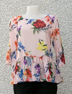 T-shirt da donna scontata - Camicia Maison Espin floreale