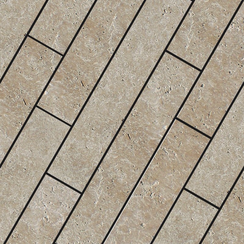 Classic Light Sawn Natural Travertine Planks (900x150 Packs) - Classic Light