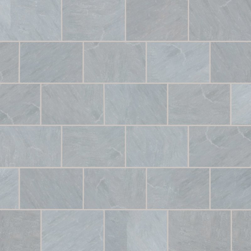 Kandala Grey Tumbled Natural Sandstone Paving (900x600 Packs) - Kandala Grey