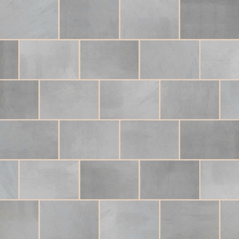 Brazilian Grey Sawn Natural Slate Paving (900x600 Packs) - Brazilian Grey