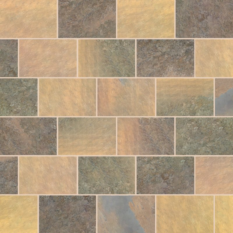 Indian Rusty Sawn Natural Slate Paving (900x600 Packs) - Indian Rusty