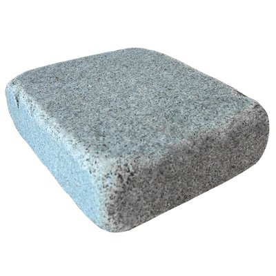 Dark Grey  Sawn, Honed & Tumbled Natural Granite Block Paving (140x140 Size)