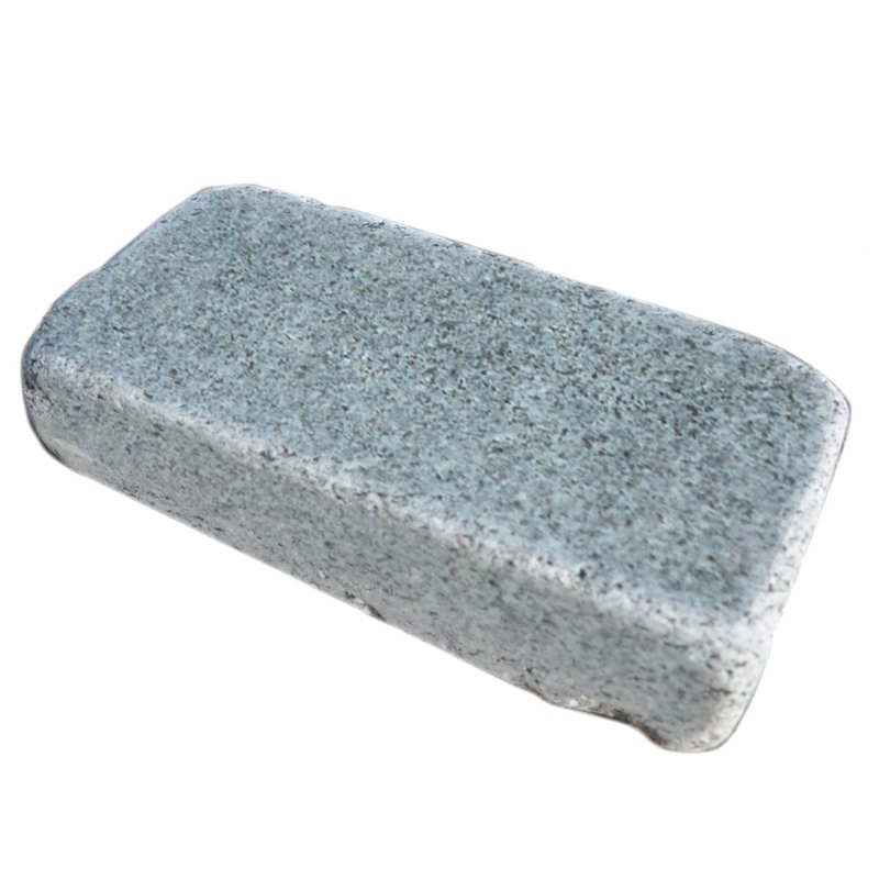 Dark Grey Sawn, Honed & Tumbled Natural Granite Block Paviors (200x100 Size) - Dark Grey