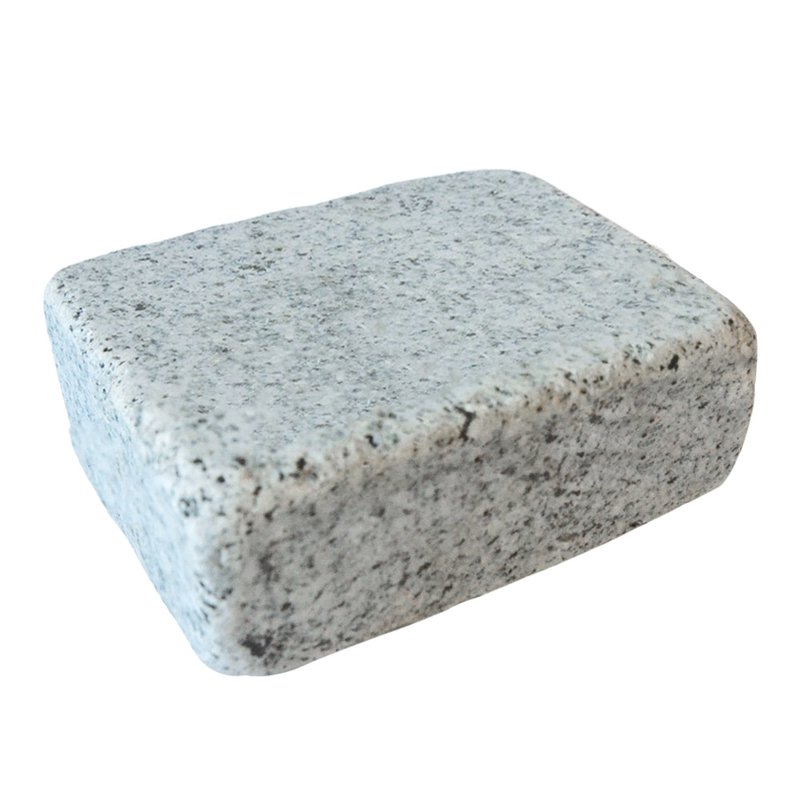 Light Grey Tumbled Natural Granite Block Paving (140x105 Size) - Light Grey