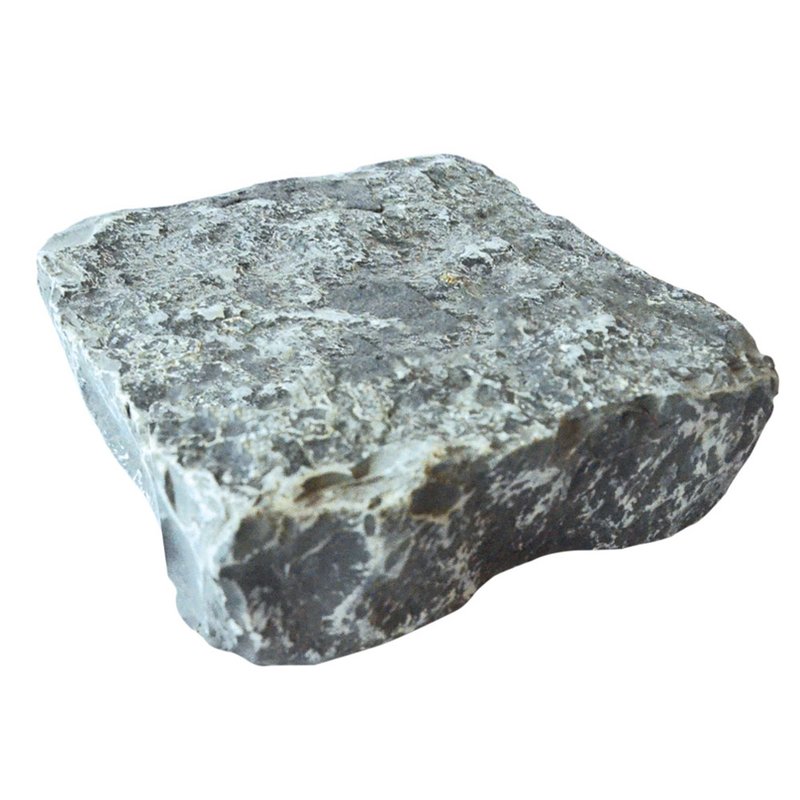 Frosted Black Cropped Natural Limestone Block Paving (150x150 Size) - Frosted