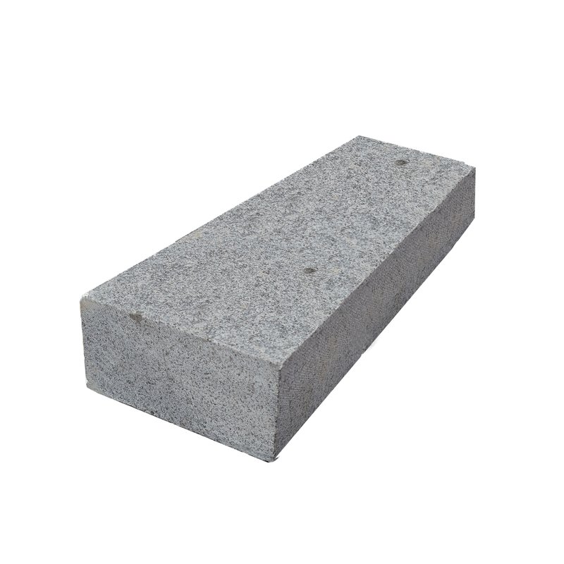 Dark Grey Sawn & Flamed Natural Granite Block Paving (200x100 Size) - Dark Grey