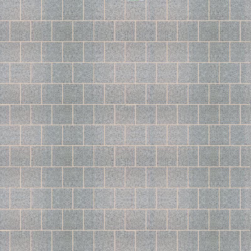 Light Grey Sawn & Flamed Natural Granite Paving (295x295 Packs) - Light Grey