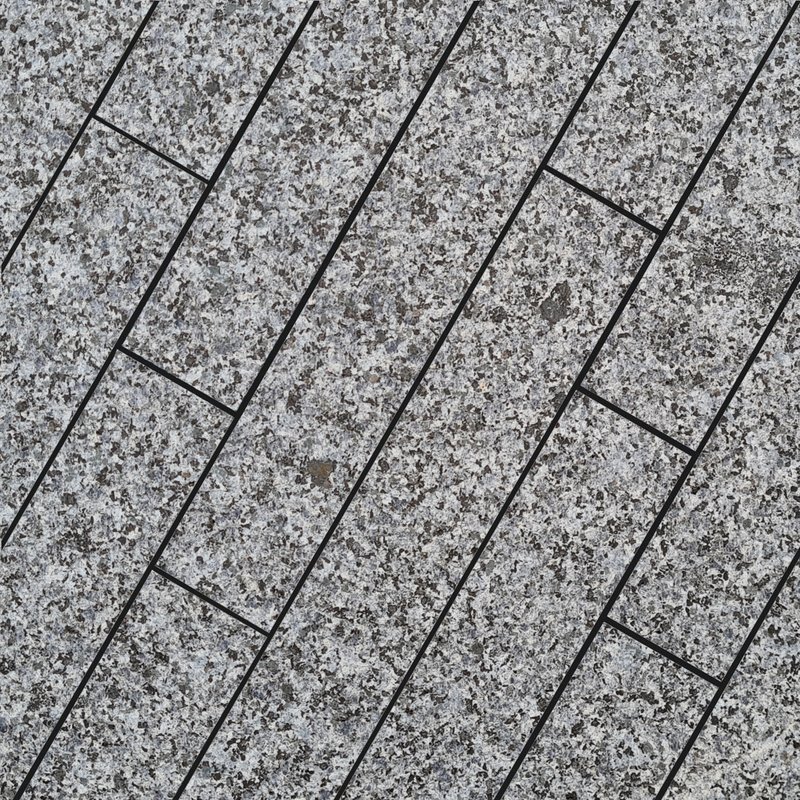 Moon Grey Sawn & Flamed Natural Granite Planks (900x150 Packs) - Light Grey