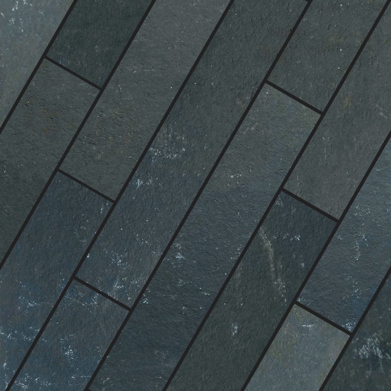 Kota Black Hand Cut Natural Limestone Planks (900x150 Packs) - Kota Black