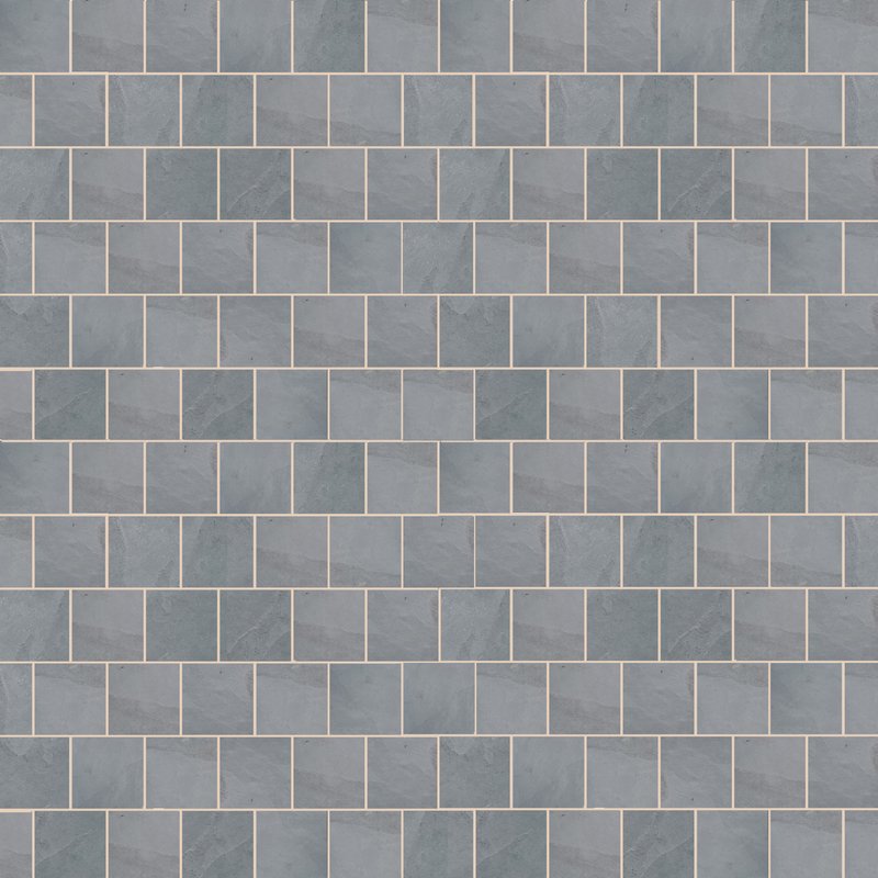 Brazilian Grey Sawn Natural Slate Paving (295x295 Packs) - Brazilian Grey