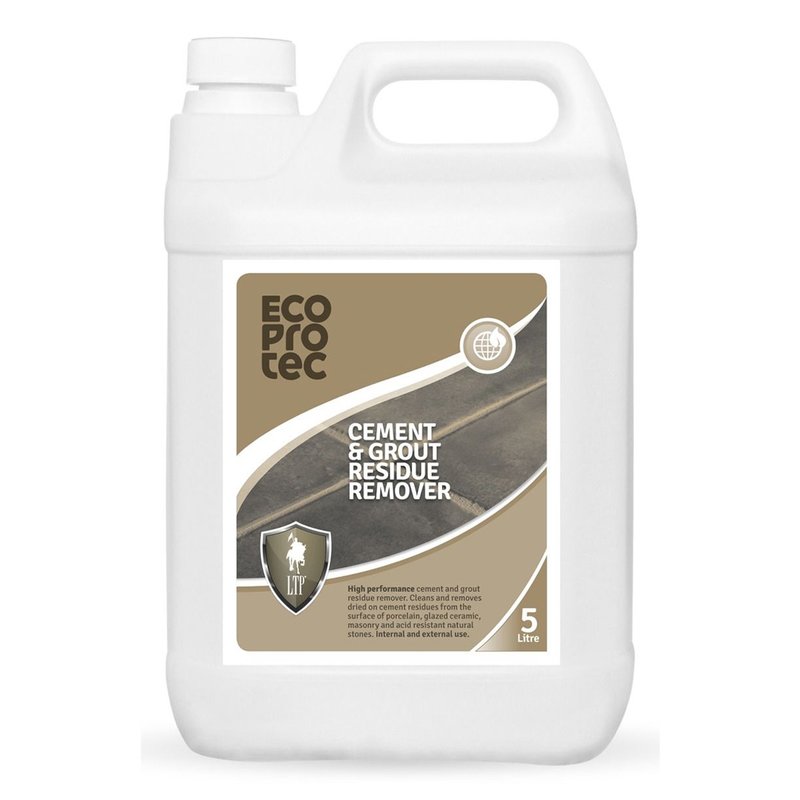 LTP Ecoprotec Cement, Grout & Salt Residue Remover - 5L - Clear
